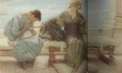 Alma-Tadema, Sir Lawrence Ask Me No More (mk23) oil painting image